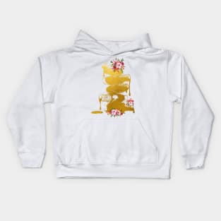 Nail Salon Art Kids Hoodie